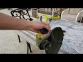 How to change the trimmer line on a Ryobi 18 volt cordless string trimmer