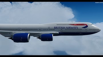 Stormy Arrival Into Miami.. BAW211 | Prepar3D v4.5 | PMDG 747-8