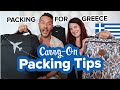 CARRY-ON PACKING TIPS  for 2 Weeks or 3 Months ✈️How to pack. Featuring Cupshe + Nomatic Travel Pack