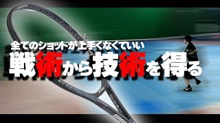 【テニス】戦術から得る技術について/ラケットレビューYONEX VCORE98〈ぬいさんぽ〉