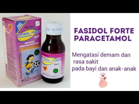 Obat fasidol paracetamol