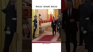 Putin entry in Russia #putinwalk #putinstyle #putinviral #russia #biden #bidenvsputin #xijinping
