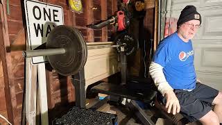 Garage Workouts ~ Just Bench Press 5-15-24