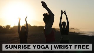 SUNRISE YOGA || BEGINNER || WRIST-FREE WELL-ROUNDED