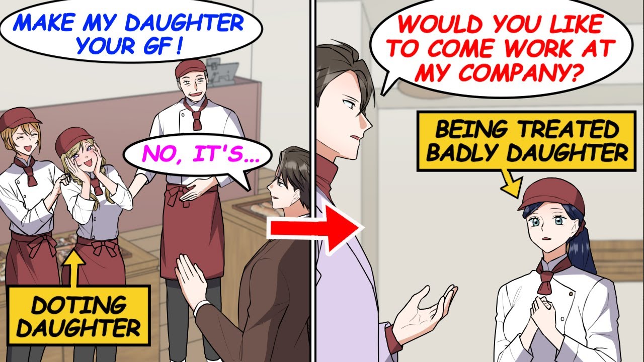 【Manga】The shopkeeper has two daughters, one of whom is treated badly. She's excellent, so I...