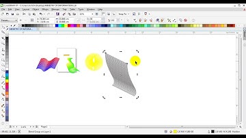 How to use blend and rotate tools in coreldraw X7