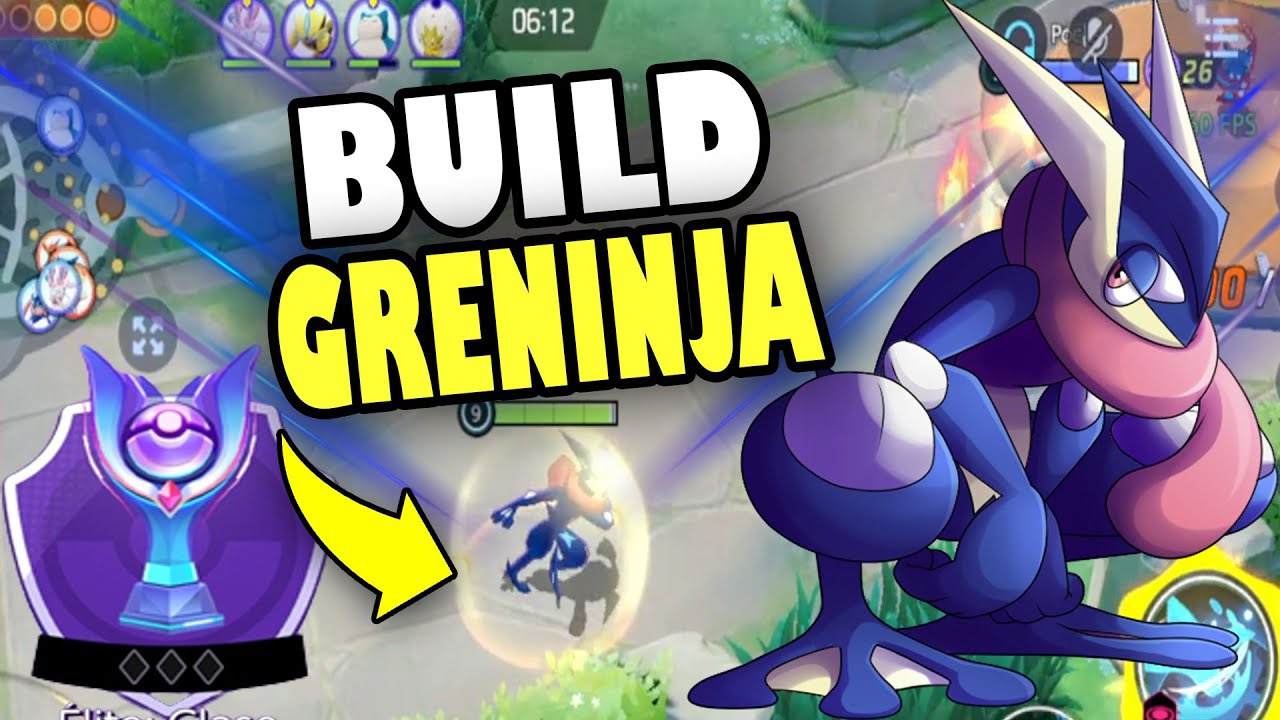 LA MEJOR BUILD para GRENINJA PRINCIPIANTES!! | GUIA POKEMON UNITE ...