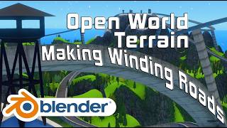 Making Winding Roads in Blender