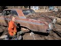 Abandoned cars rescued from the woods! 1950 Plymouth sedan + 1962 Ford Galaxie 500 Resting Relics!