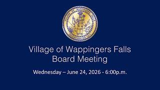 2026-06-24 Village Board Meeting