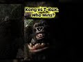 King Kong vs T-Rex Fight Scene | Kong Goes Savage 🦍🦖 #shorts #ytshorts #action #hollywood