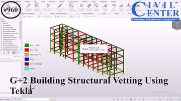 Tekla Structural Designer Tutorial || Complete Building Design || Structural Vetting