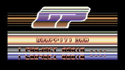 Genesis Project Intro - Commodore 64 - C64 - Graffiti Man - Cracktro (PAL)