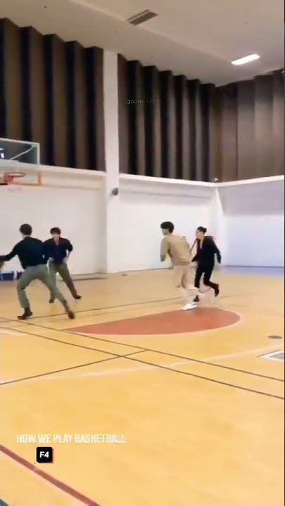 F4 Thailand playing basketball #bbrightvc #winmetawin #hirunkit #dewjsu #nani #f4thailand #brightwin