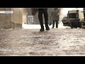 Обережно, слизько! Зимовий дощ в Черкасах - вулиці і тротуари покрилися льодом / Наслідки