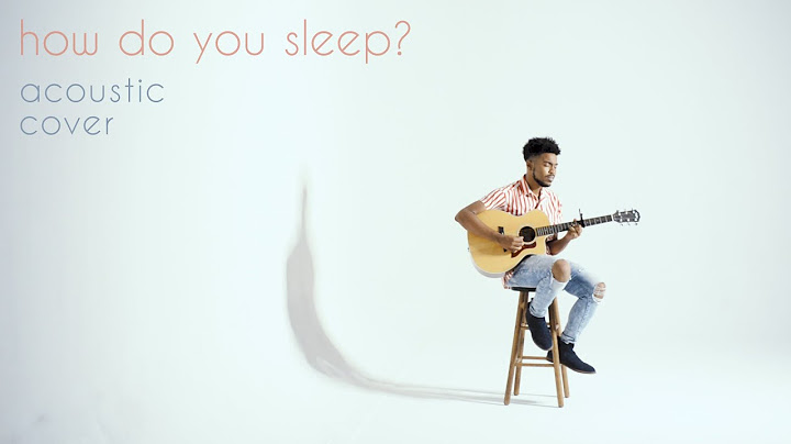 How Do You Sleep? Cover version - Cover performance video thumbnail