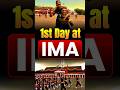 ⚔️ 1st Day at Indian Military Academy | Training &amp; Lifestyle at IMA | Indian Army #shorts #ima