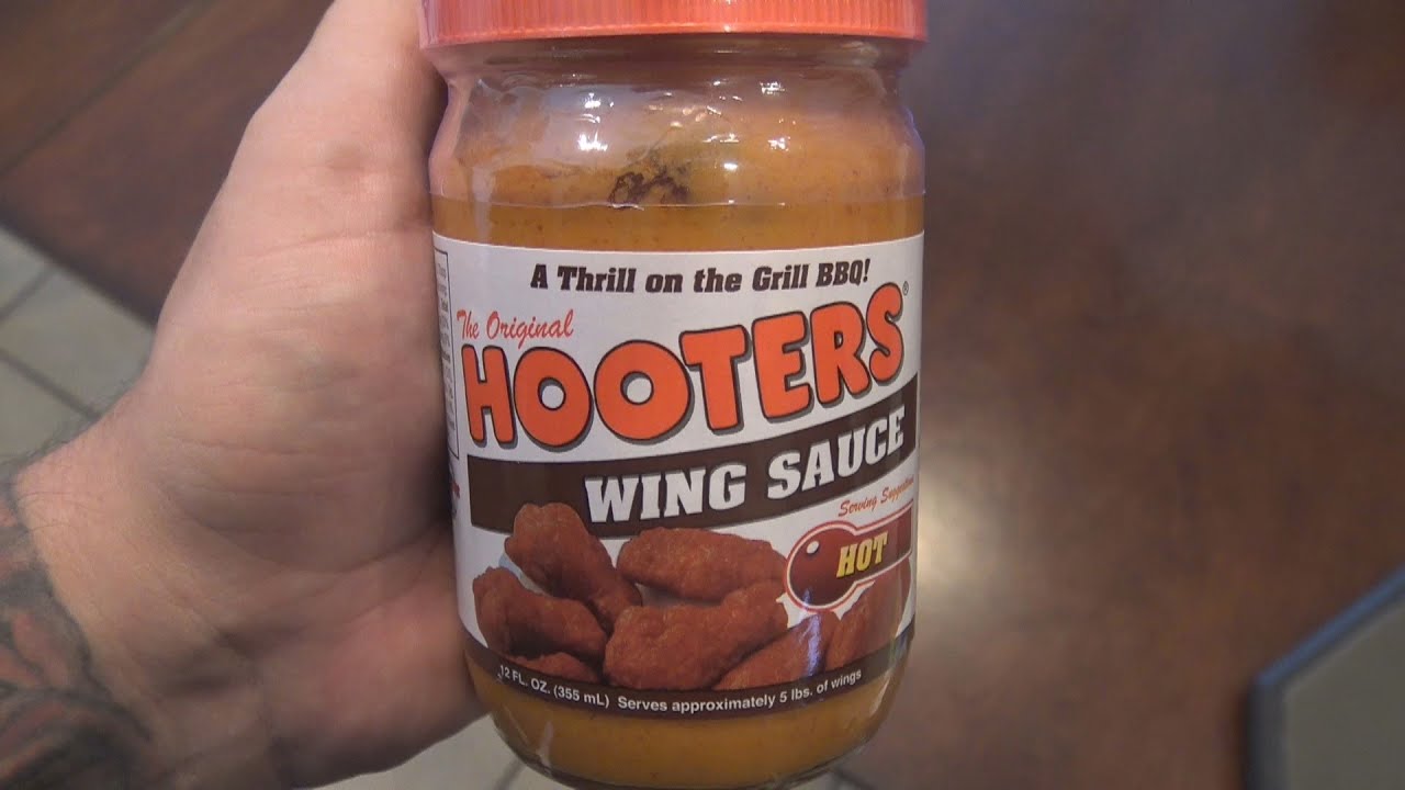 Hooters Hot Wing Sauce Review WE Shorts YouTube