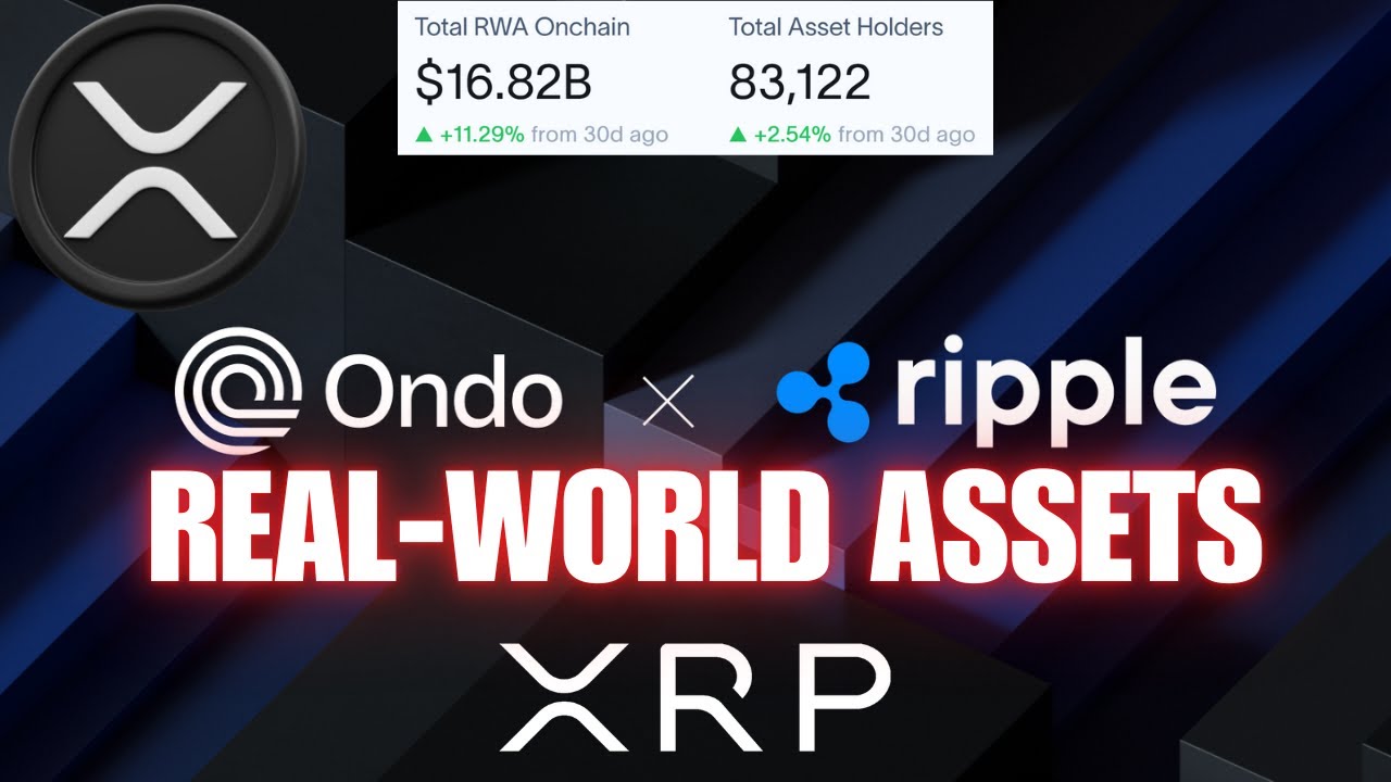 RWAs on XRPL with Ondo Finance 🚨Ripple XRP | $16 Trillion Potential Crypto  News
