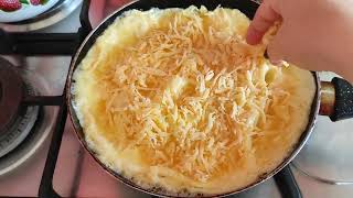 #омлет с сыром#вкусно #вкусныерецепты #приятногоаппетита