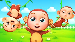 Monkey Banana Dance | Baby Monkey | Dance Along Song | Super Sumo Nursery Rhymes & Kids Songs