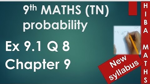 9th maths chapter 9 exercise 9.1 question 8 tn samacheer hiba maths
