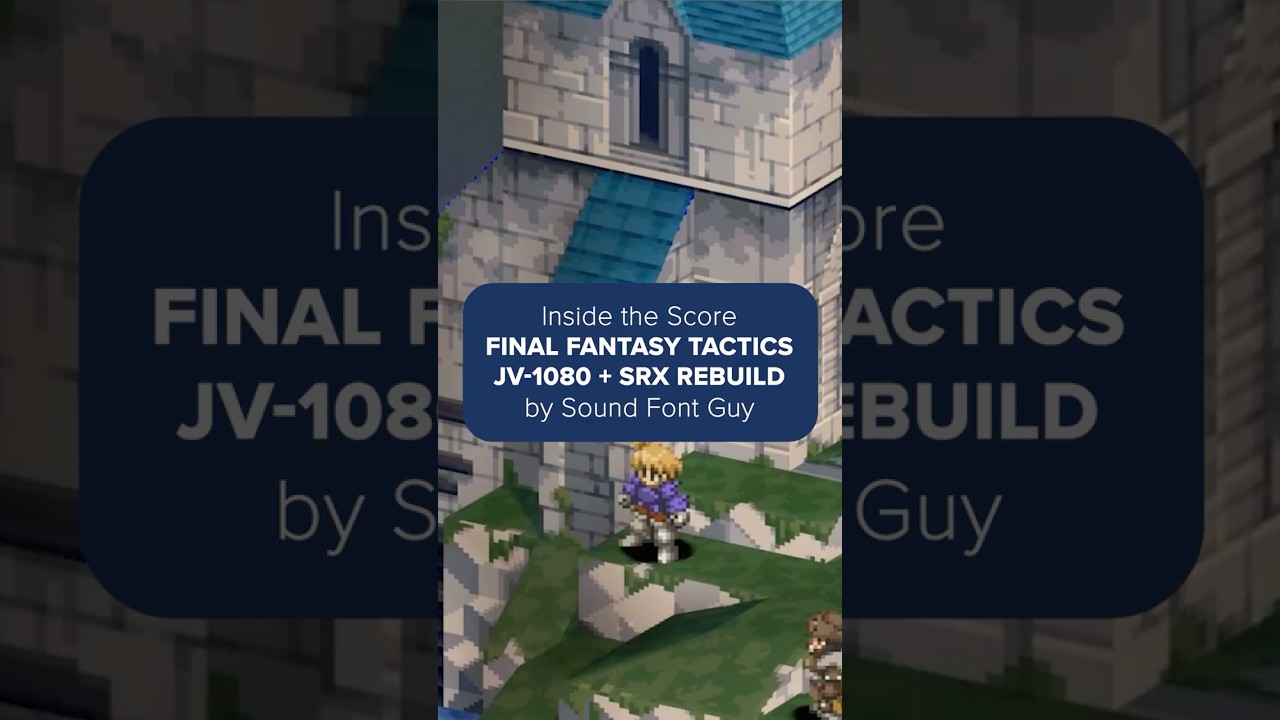 Guarda JV-1080 and SRX in Final Fantasy Tactics Score @SoundFontGuy su YouTube Guarda JV-1080 and SRX in Final Fantasy Tactics Score @SoundFontGuy su YouTube