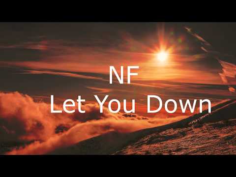 NF - Let You Down (Lyrics) перевод на русском