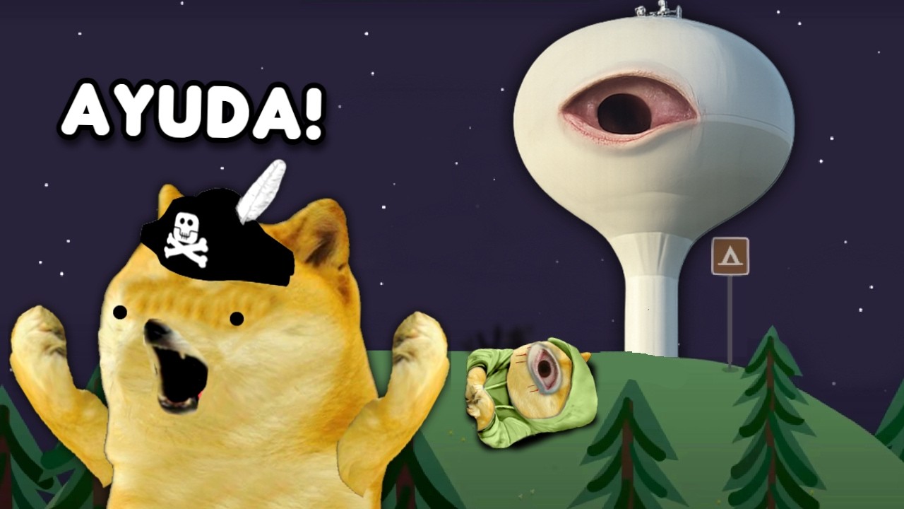 UN OJO REEMPLAZO A LA LUNA Escóndete, Eso no es UNA LUNA ALERTA! - Hilos con cheems