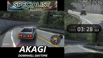 [Replay] Initial Unity AKAGI 赤城 AE86，TIME ATTACK，頭文字 Unity，頭文字D，DOWNHILL，DAYTIME，SPECIALIST