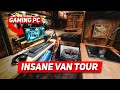 The Ultimate VANLIFE GAMING Van Tour | Ram Promaster