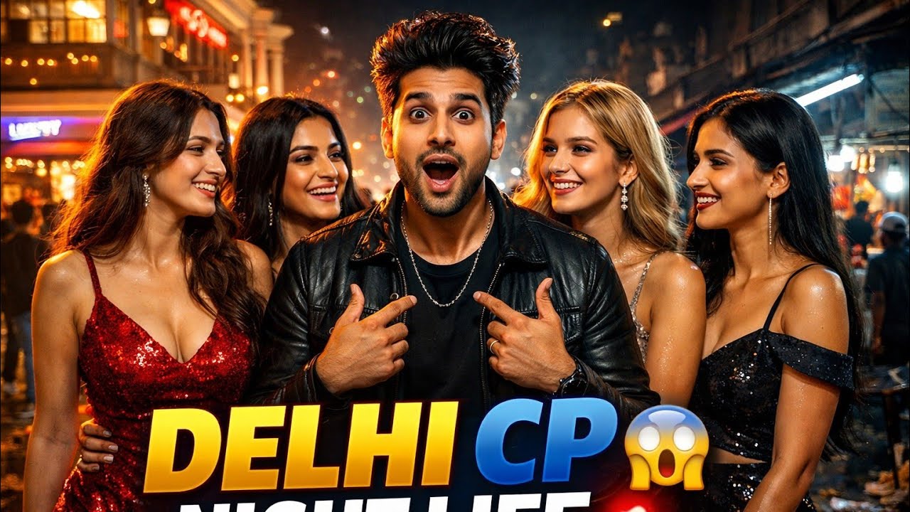 Delhi Night Life You Never See l Connaught Place Life Walk EXPOSED 