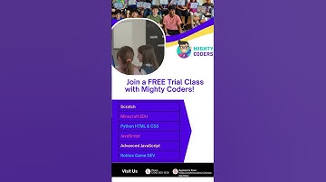🚀 Join a FREE Trial Class with Mighty Coders! 🎮💻