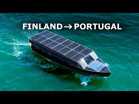 My Solar Boat Reaches Portugal After 5,000 km