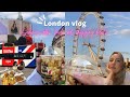 LONDON VLOG | Eating out, H&amp;M Haul, and summer walks in london