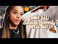 Vlog: Come Fall Clothing Shopping With Me + Mini Haul! | Azlia Williams