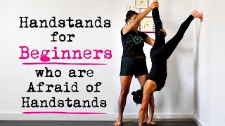 Yoga Handstand For Beginners Who Are Afraid Of Handstands - Shana Meyerson YOGAthletica
