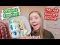 My AM Skincare Routine, Product Empties + mini reviews, and cleaning my room! | VLOGMAS Day 1!