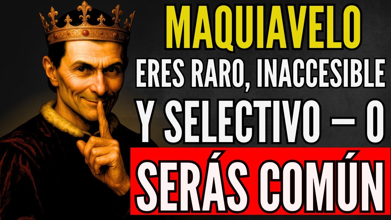 Sé EXTREMADAMENTE Valioso (Aunque Aún No Lo Seas) – Filosofía De Maquiavelo
