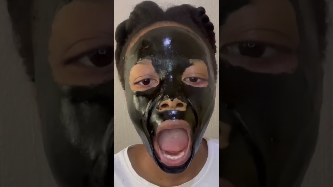 First Time Trying Charcoal Peel Off Face Mask Rating Masks South African YouTuber
