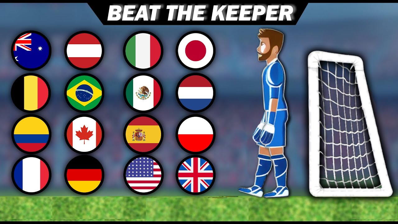 BEAT THE KEEPER | Marble Soccer Race Tournament