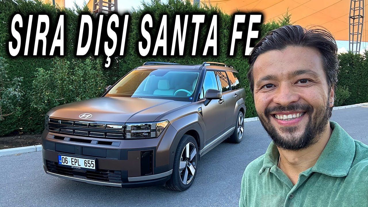 Yeni Hyundai Santa Fe Test Sürüşü - SUV Dünyası'nın Yeni Devi!