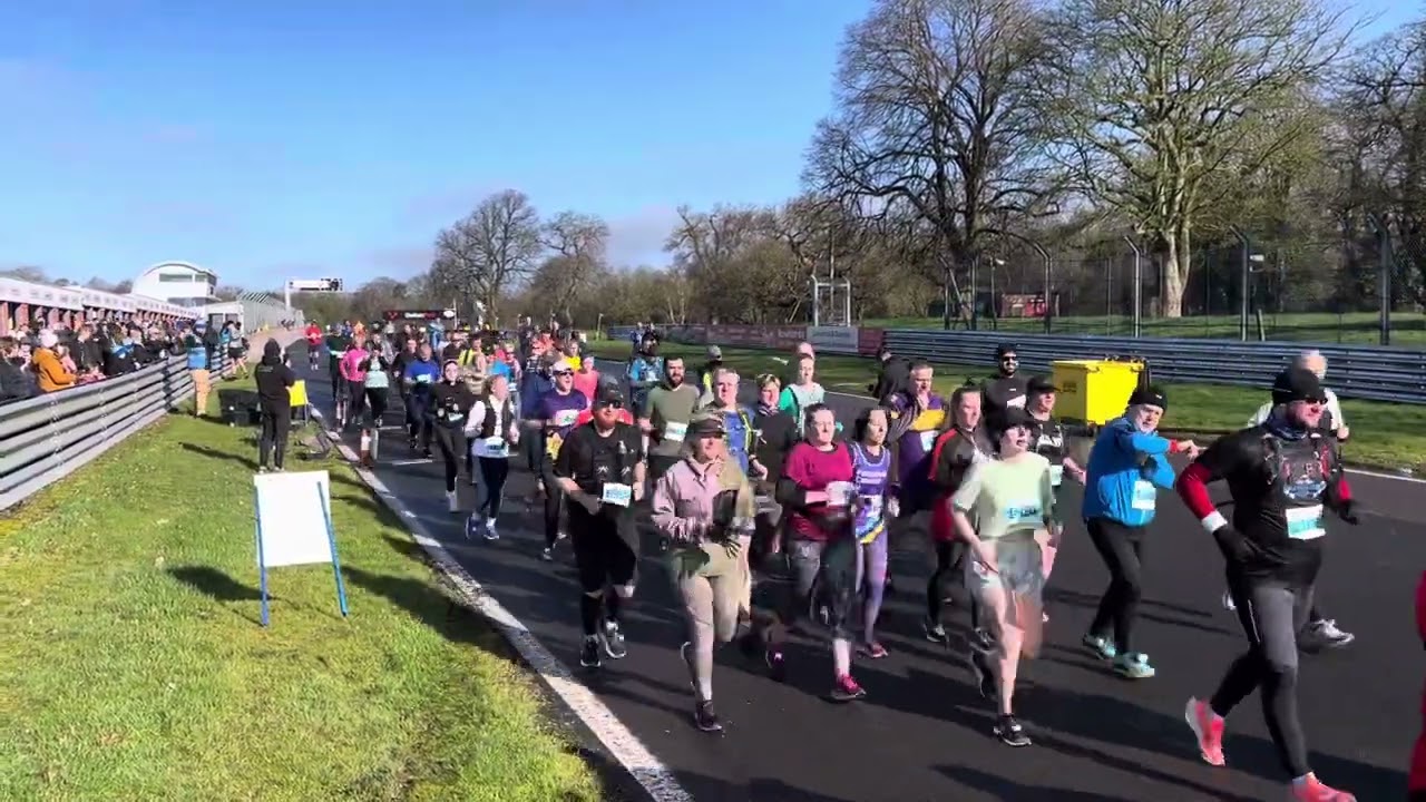 Oulton Park Running Grand Prix Half Marathon -  3rd March 2024 at Oulton Park Racing Circuit.