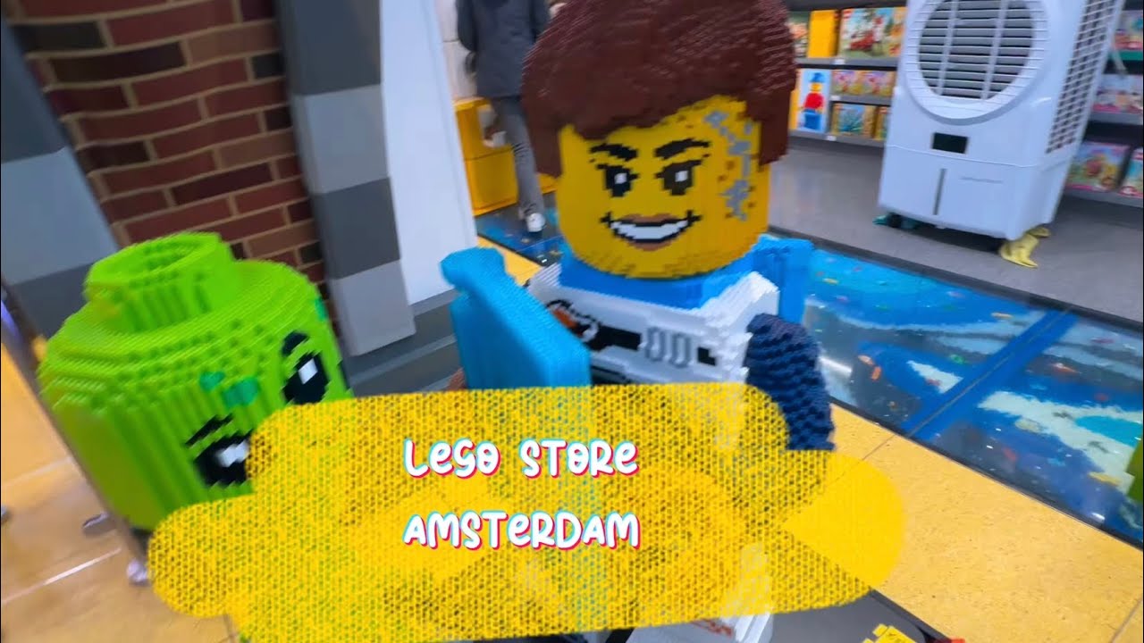 Sas Life Vlogs | Lego Store in Amsterdam