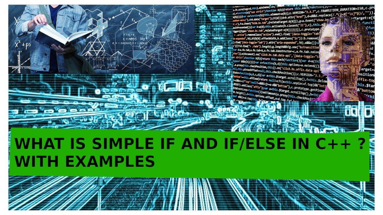 what is simple if and if/else statement | c++ tutorials | tamil - YouTube