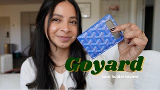 GOYARD card holder