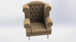 SolidWorks: Sofa Chair
