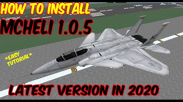 How to Install MCHeli Version 1.0.5 for Minecraft 1.7.10 | MCHeli LATEST VERSION Easy Tutorial 2020
