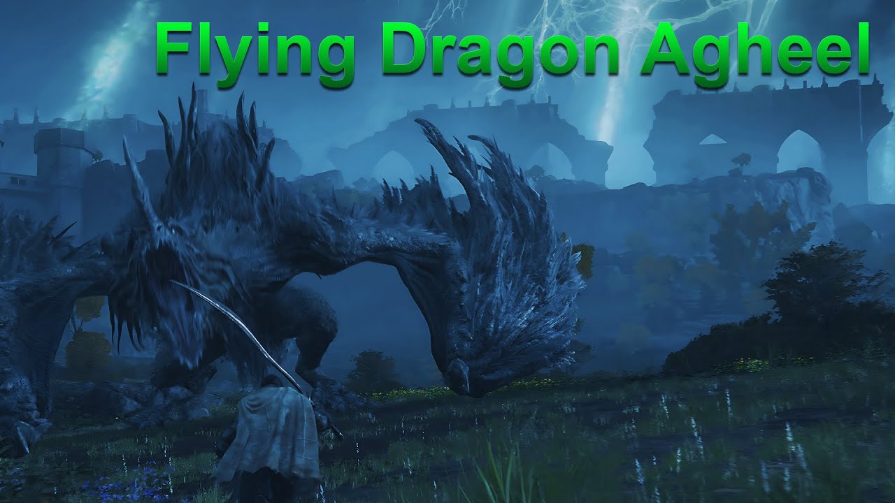 Flying Dragon Agheel – Elden Ring Boss Fight - YouTube