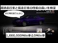 グランツーリスモ4 超過走行車と低走行車の性能の差を軽く調べてみた